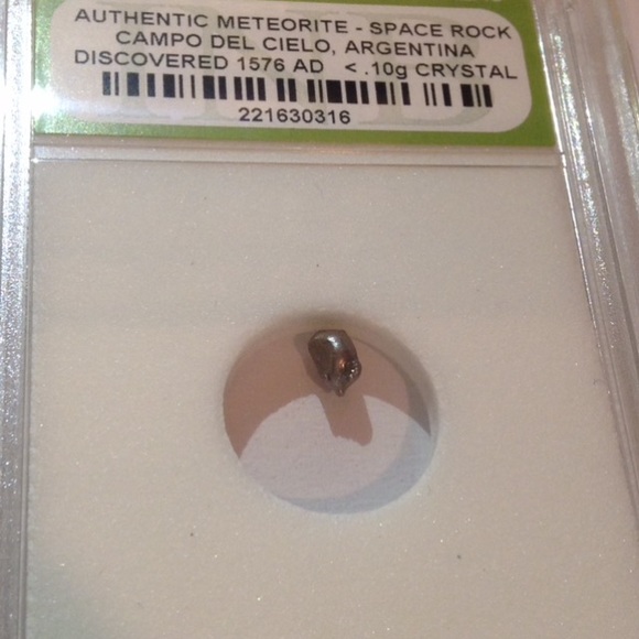 4 RARE Authentic Meteorite 1576AD Space Rocks! - Picture 5 of 6